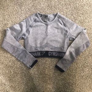 Gymshark flex long sleeve crop top